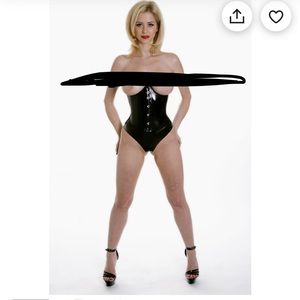 Real Latex corset